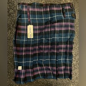 NWT AllSafe Traders Celtic Pro Kilt Size 34